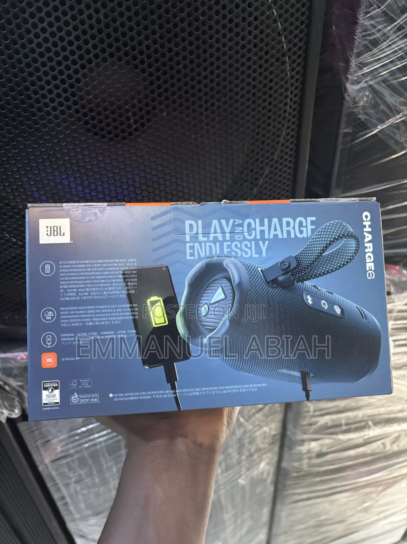 JBL Charge 6 Bluetooth Speaker