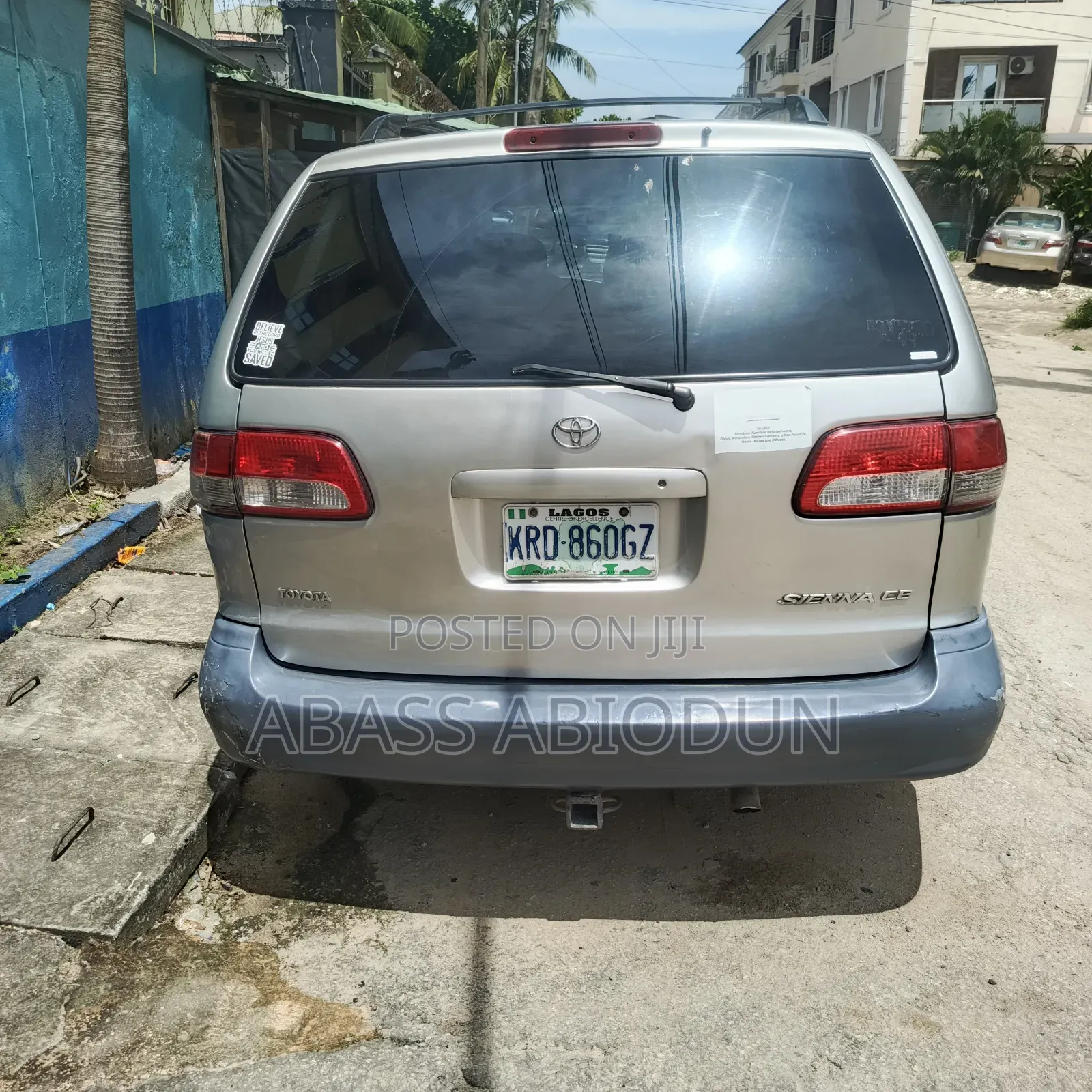 Toyota Sienna 2002 Silver