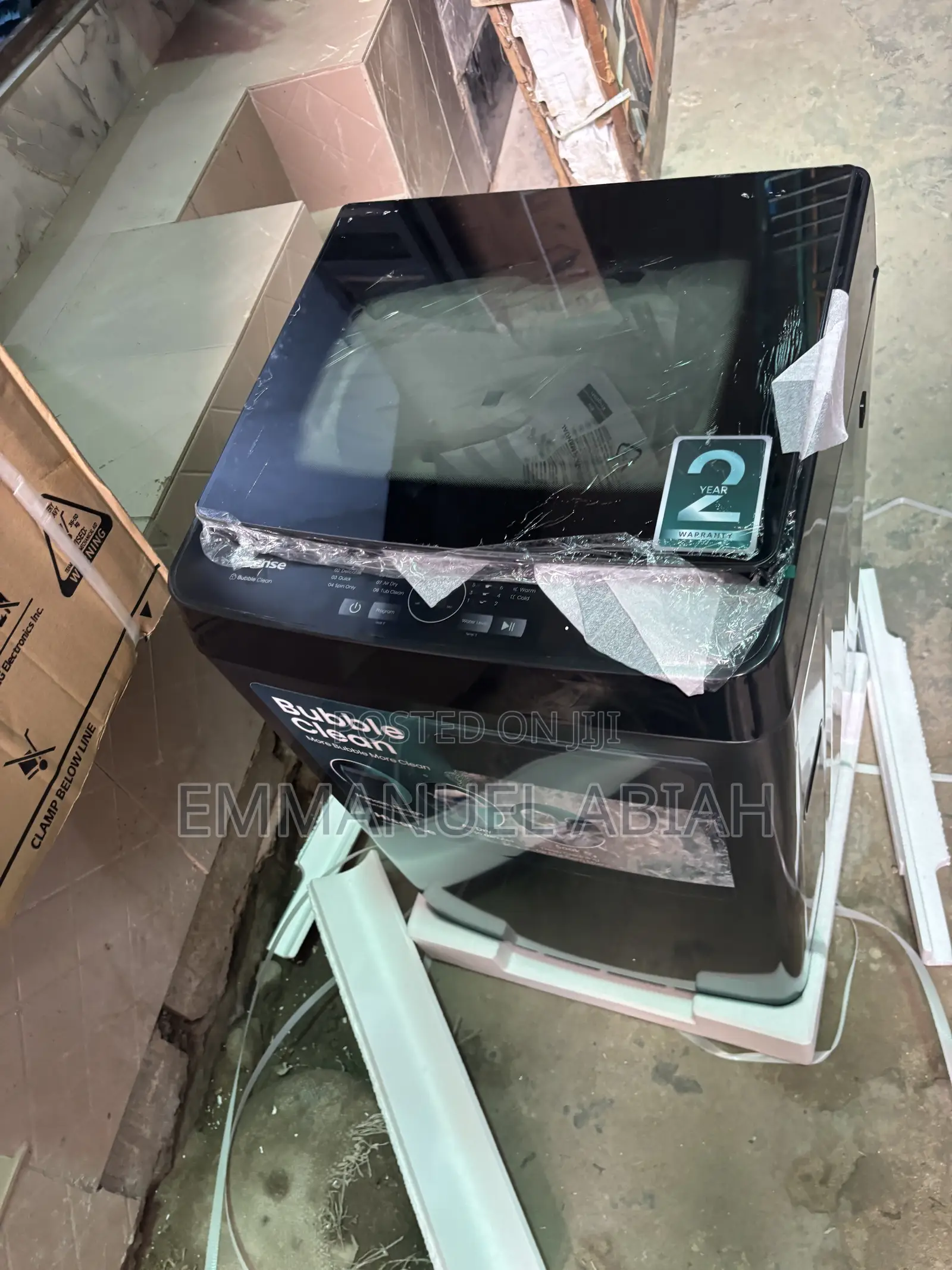 Hisense (9KG) Top Loader Bubble Clean Washing Machine