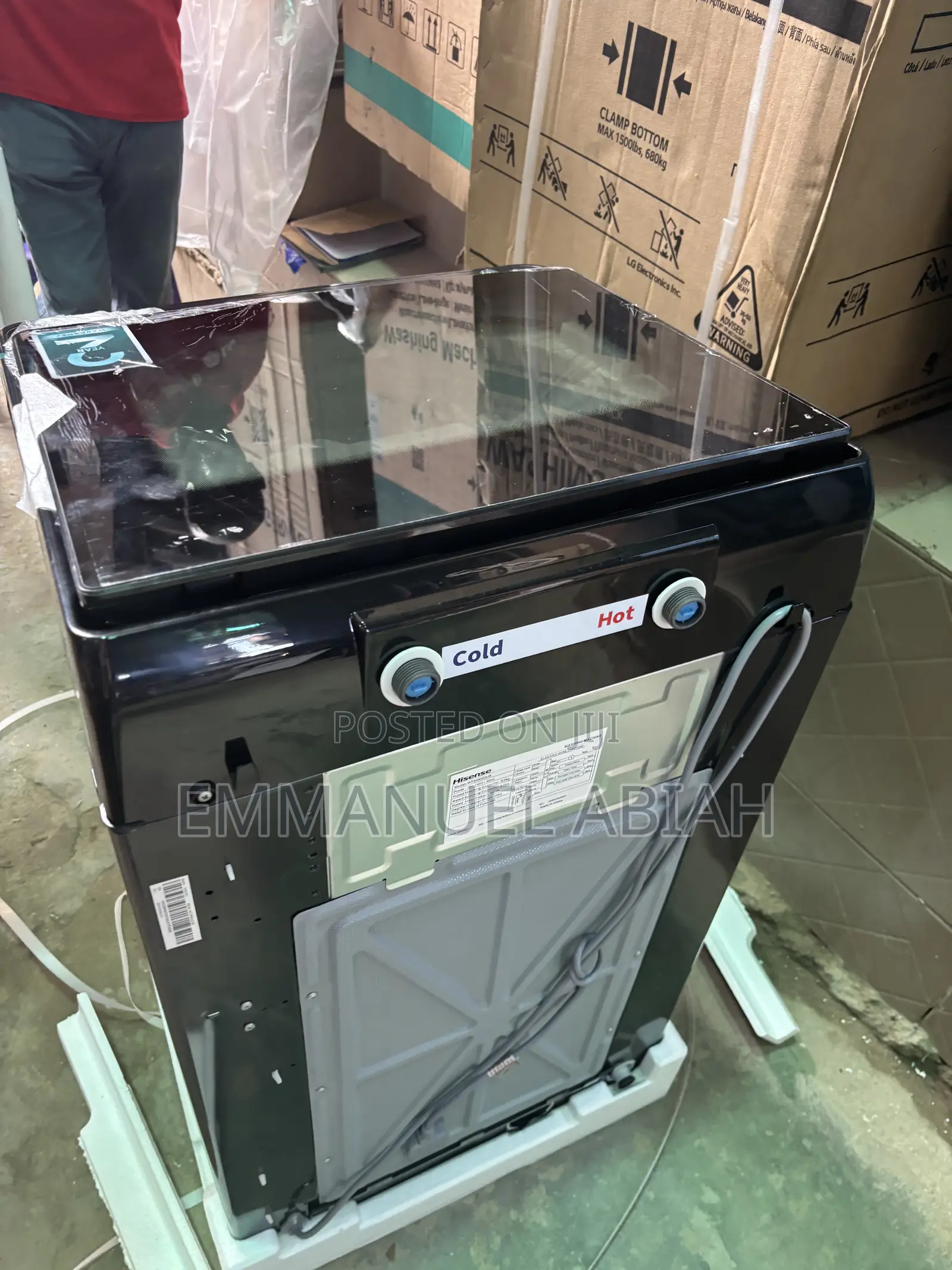 Hisense (9KG) Top Loader Bubble Clean Washing Machine
