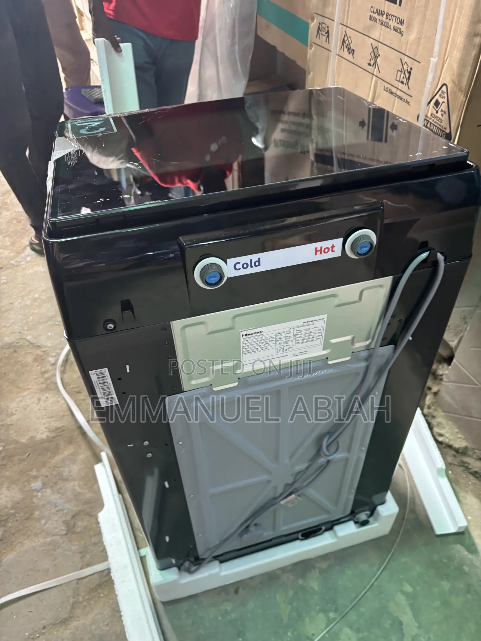 Hisense (9KG) Top Loader Bubble Clean Washing Machine