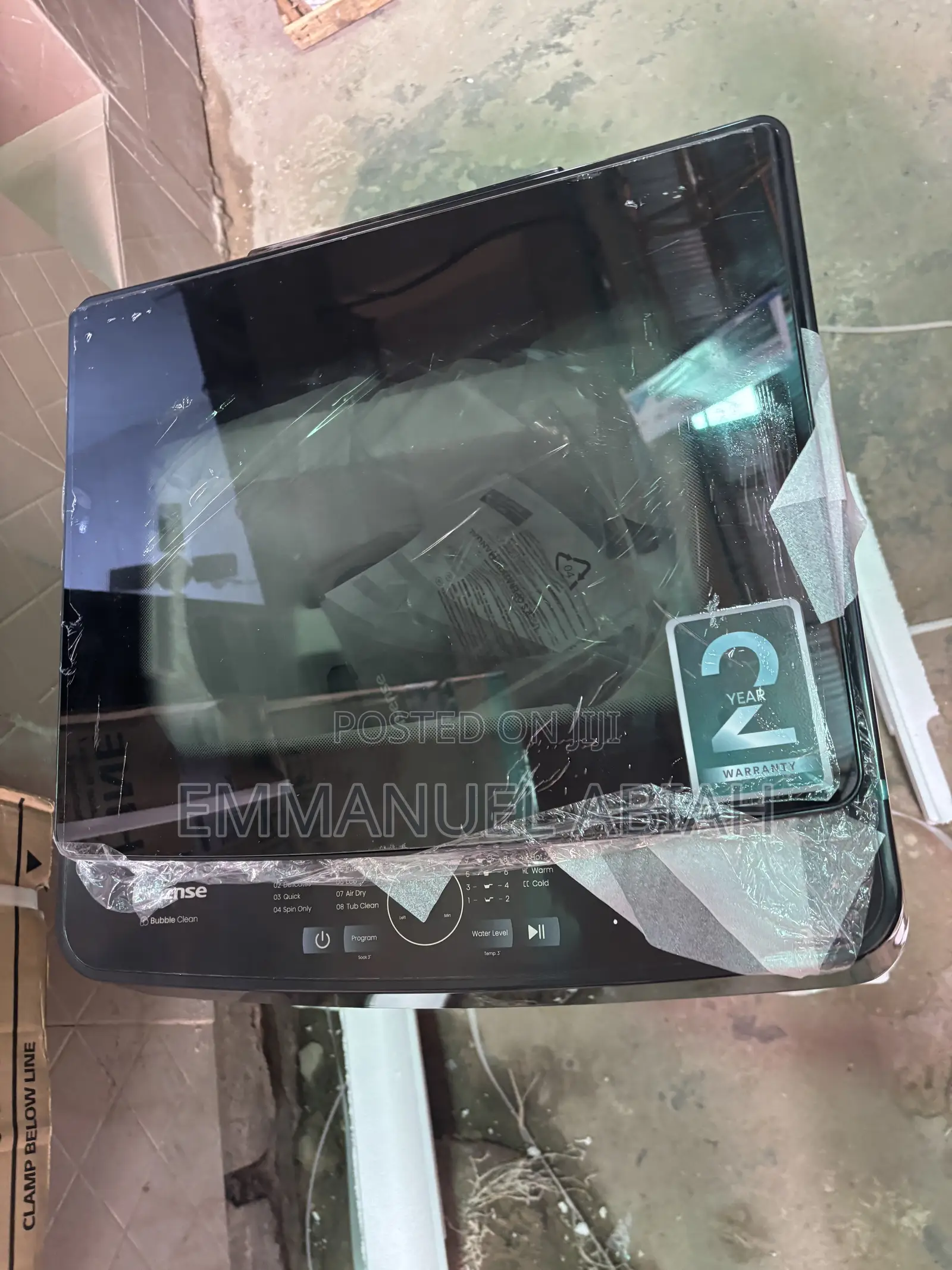 Hisense (9KG) Top Loader Bubble Clean Washing Machine