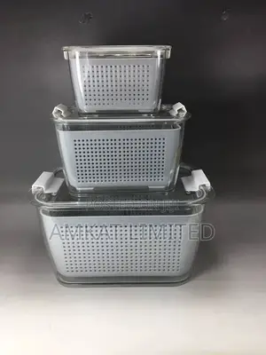 3 in 1 Acrylic Vegetable Storage