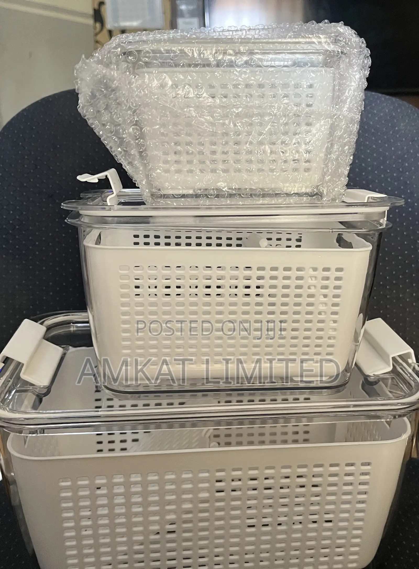 3 in 1 Acrylic Vegetable Storage
