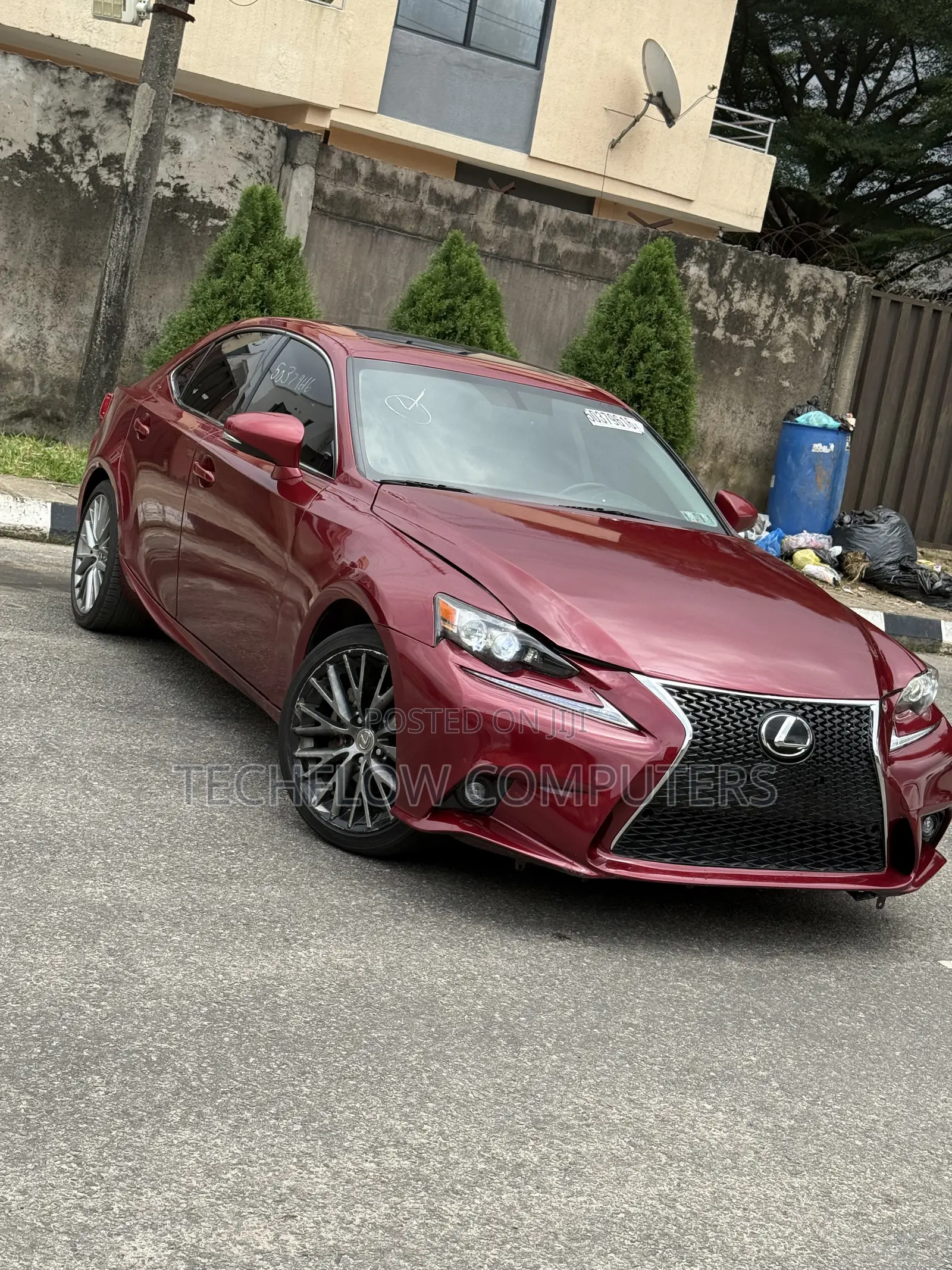 Lexus IS 250 4WD 2014 Red