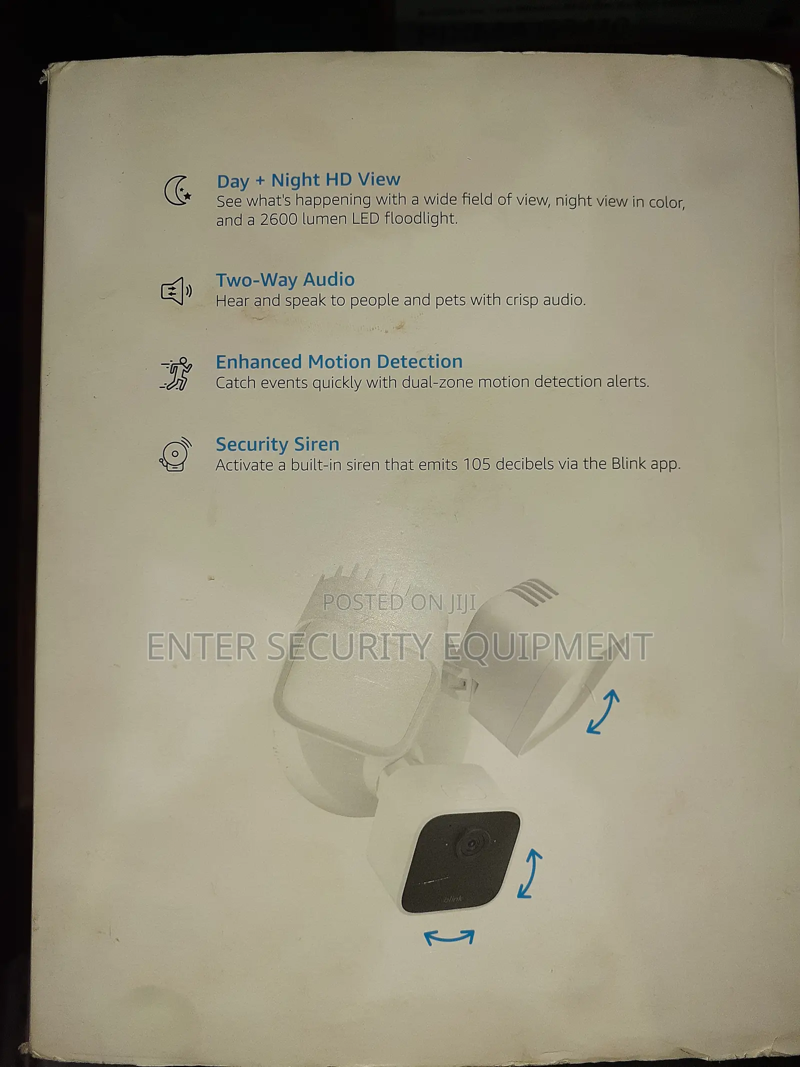 Blink Wired Flood Light Camera
