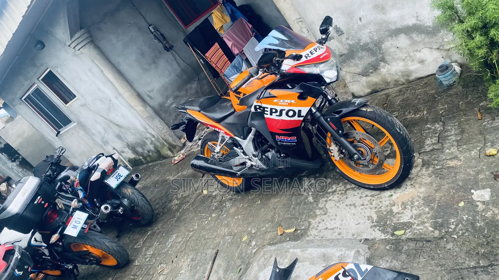 Honda CBR 2014 Orange