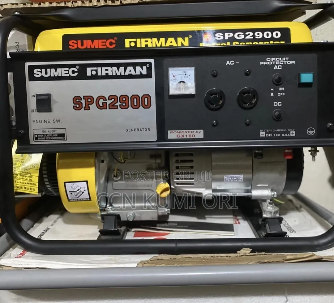 Sumec Firman Spg2900 Generator. 2.2kva  COPPER COIL