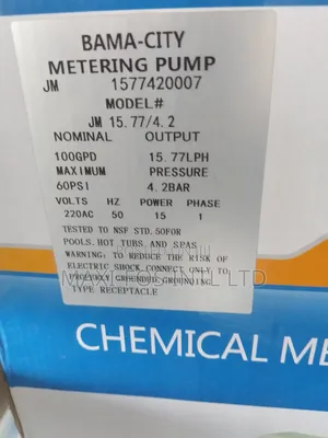 Chemical Metering/Dosing Pump
