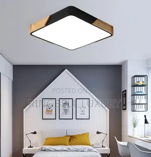 Wooden LED Ceiling Flush