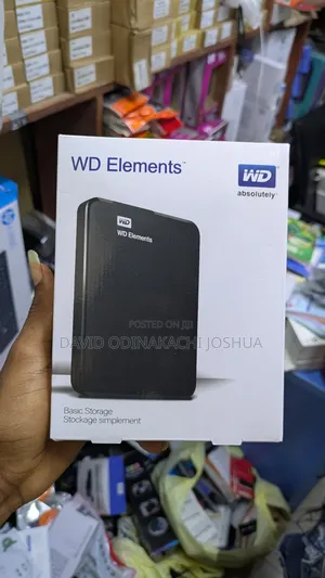 WD Elements Portable External Hard Drive Case