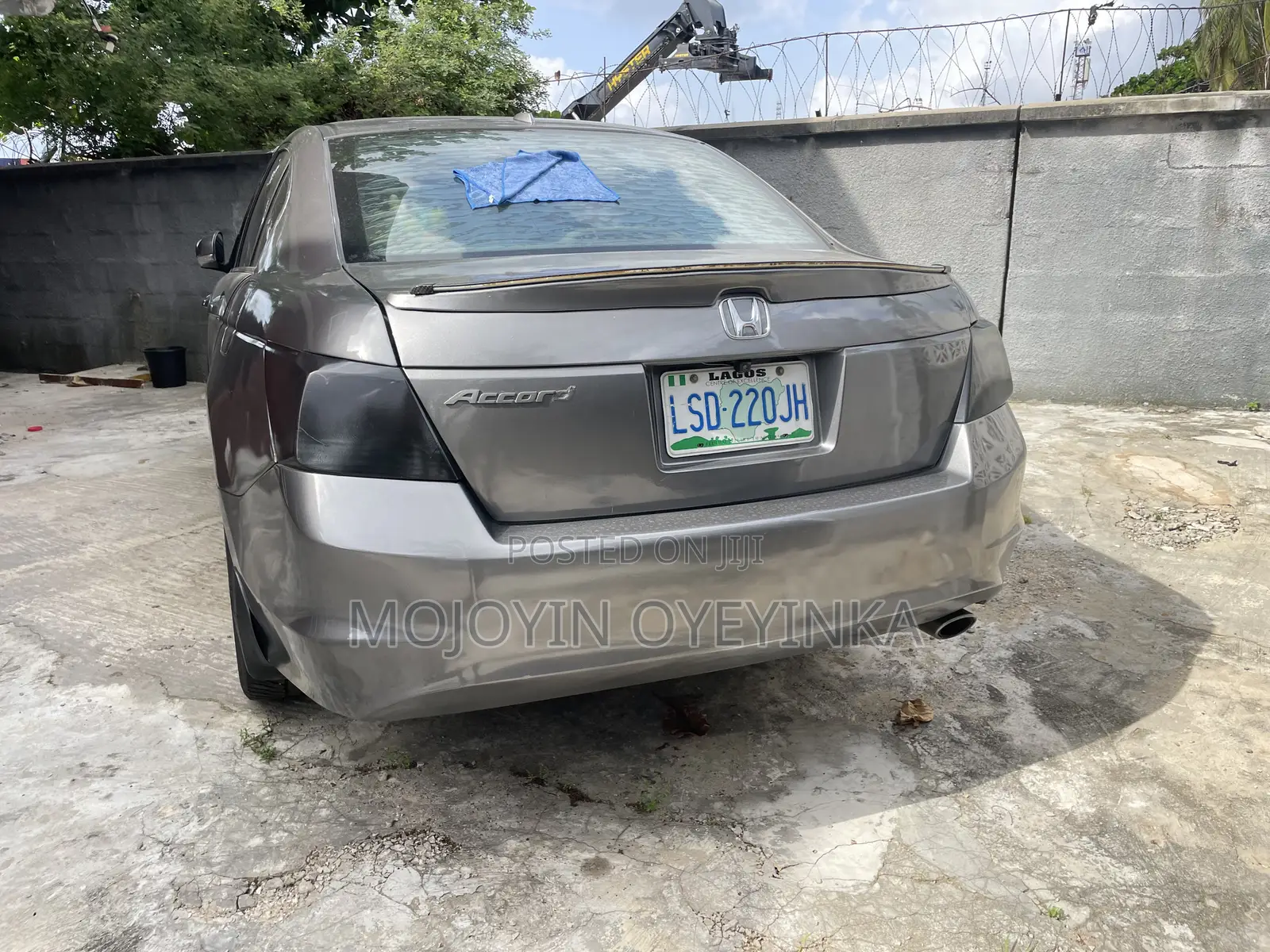 Honda Accord 2.0 Comfort Automatic 2008 Gray