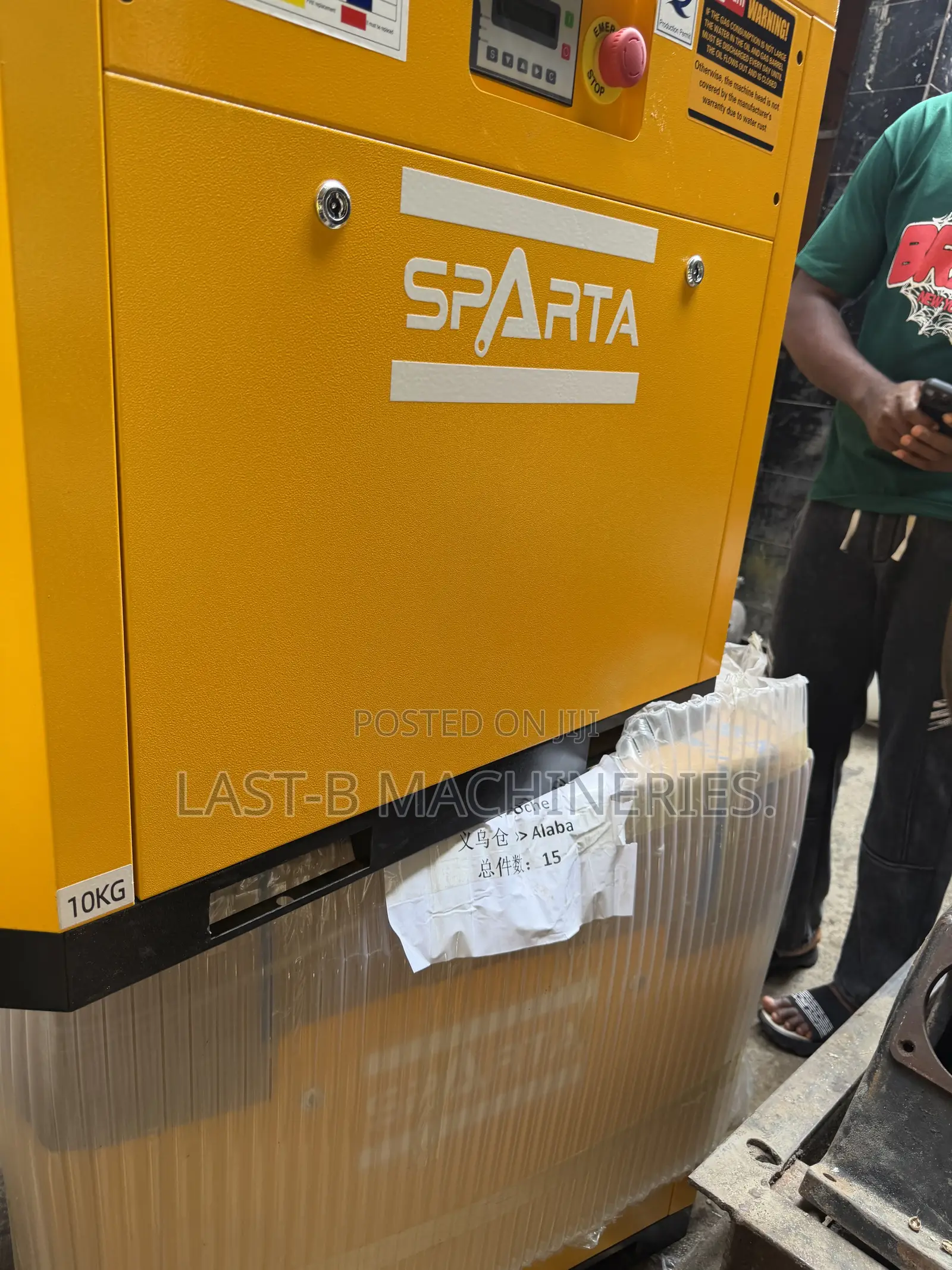 Screw Compressor Machine 7.5kw 10Hp