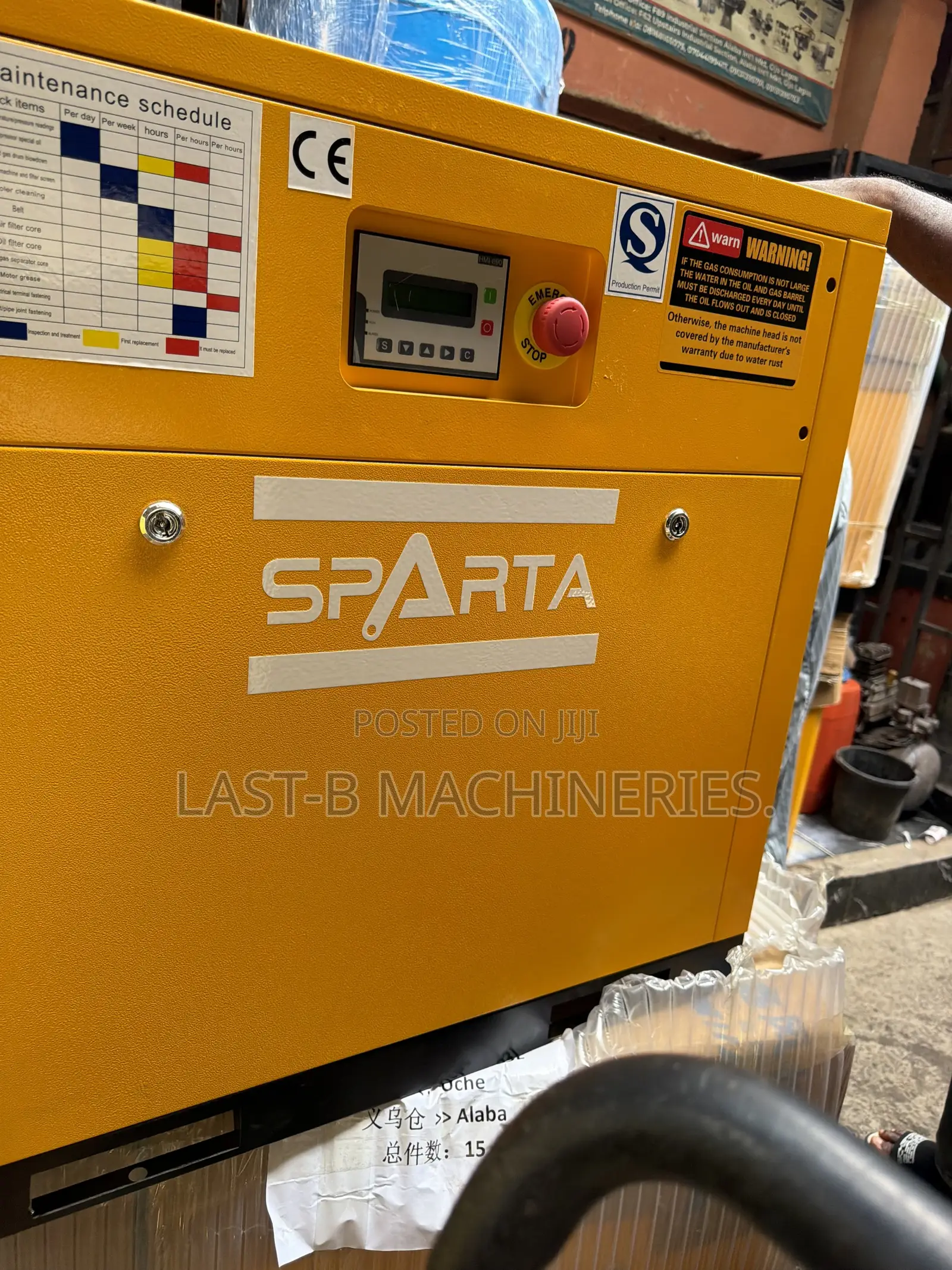 Screw Compressor Machine 7.5kw 10Hp