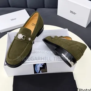 Premium Toga Virlis Suede Penny Loafers | Classic Luxury Style