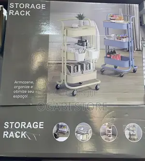 Multipurpose Movable Storage Rack