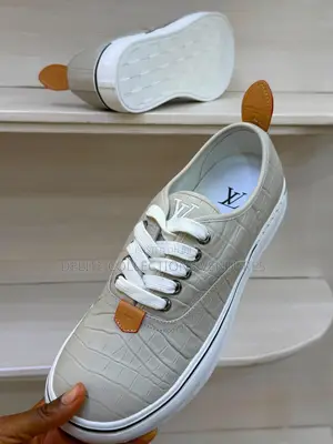 *Original Exotic Leather Louis Vuitton Combi Skate Sneakers
