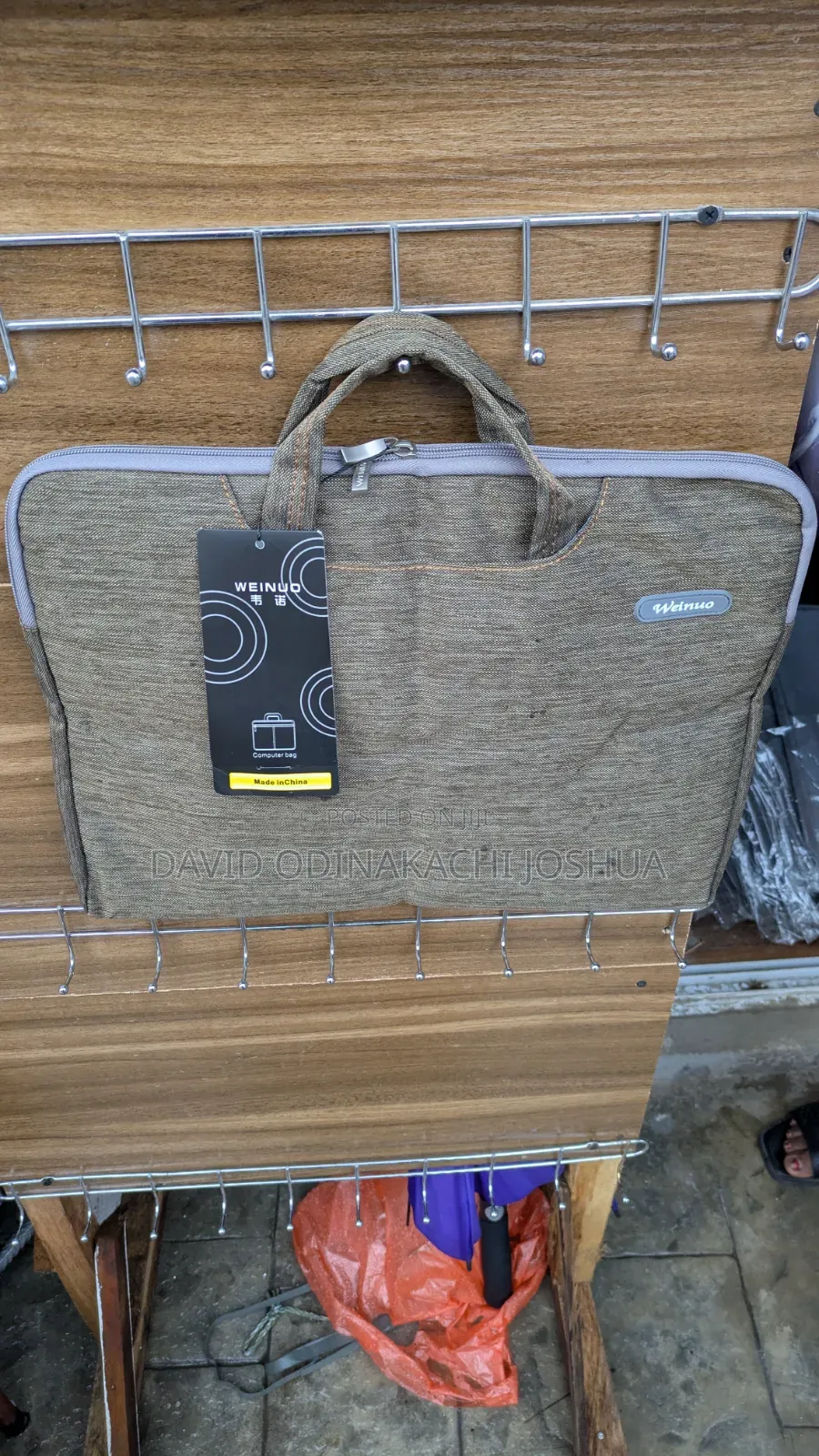 Waterproof Padded Laptop Sleeve Briefcase With Shoulder Strap
