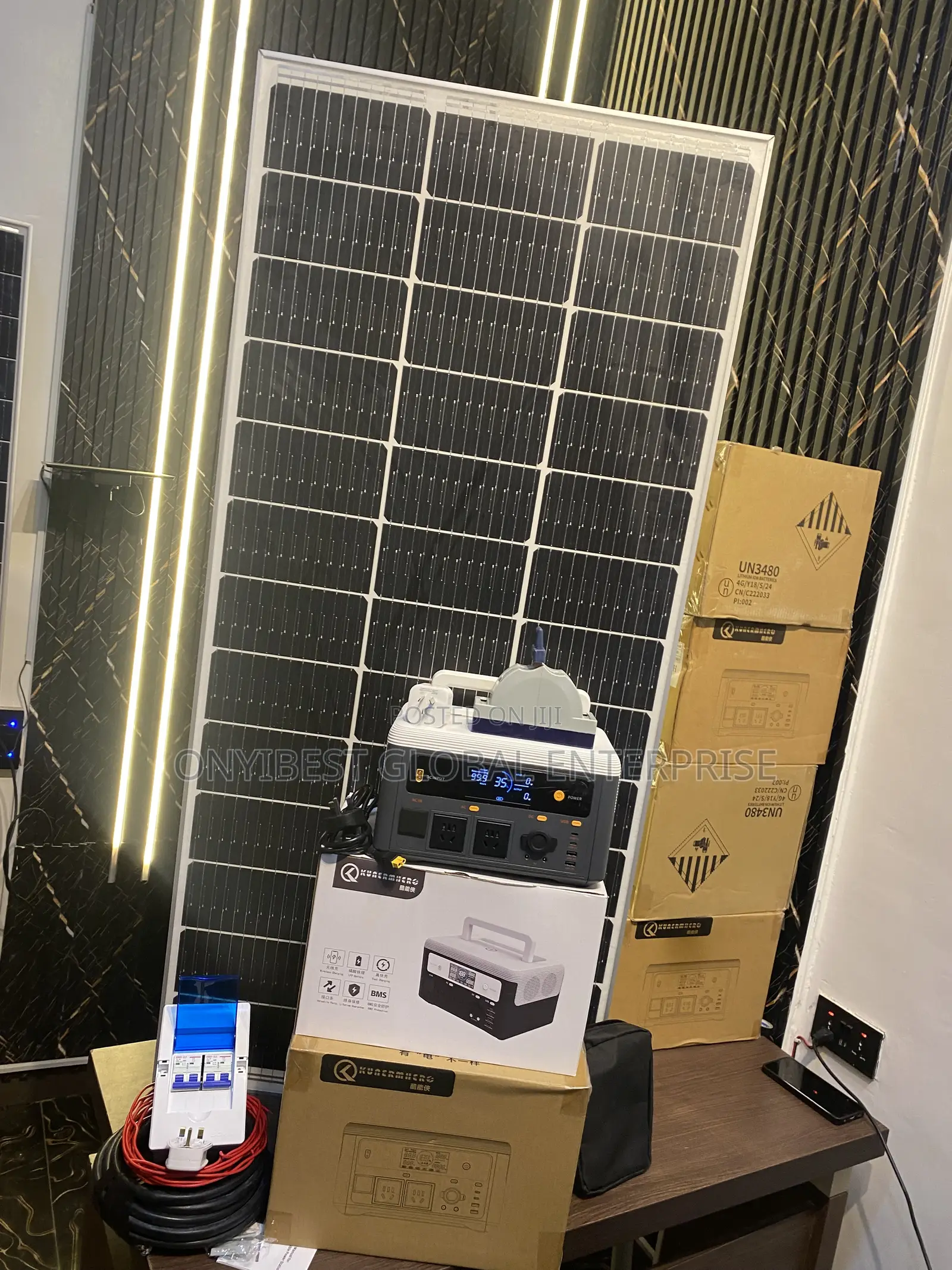 Solar Generator With Panel for Home