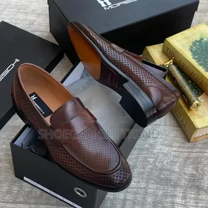 Moreschi Belt Loafers | Laceless Men Shoes