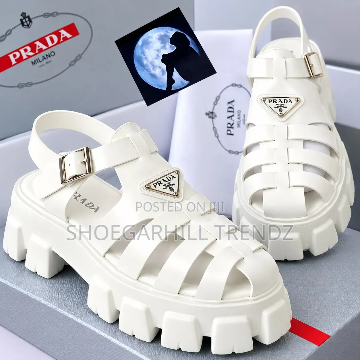 Prada Chunky Sandals