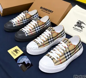 Burberry Tennis Sneakers| Premium Comfort Modern Style