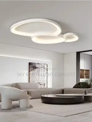 Modern LED Ceiling Flush White Body