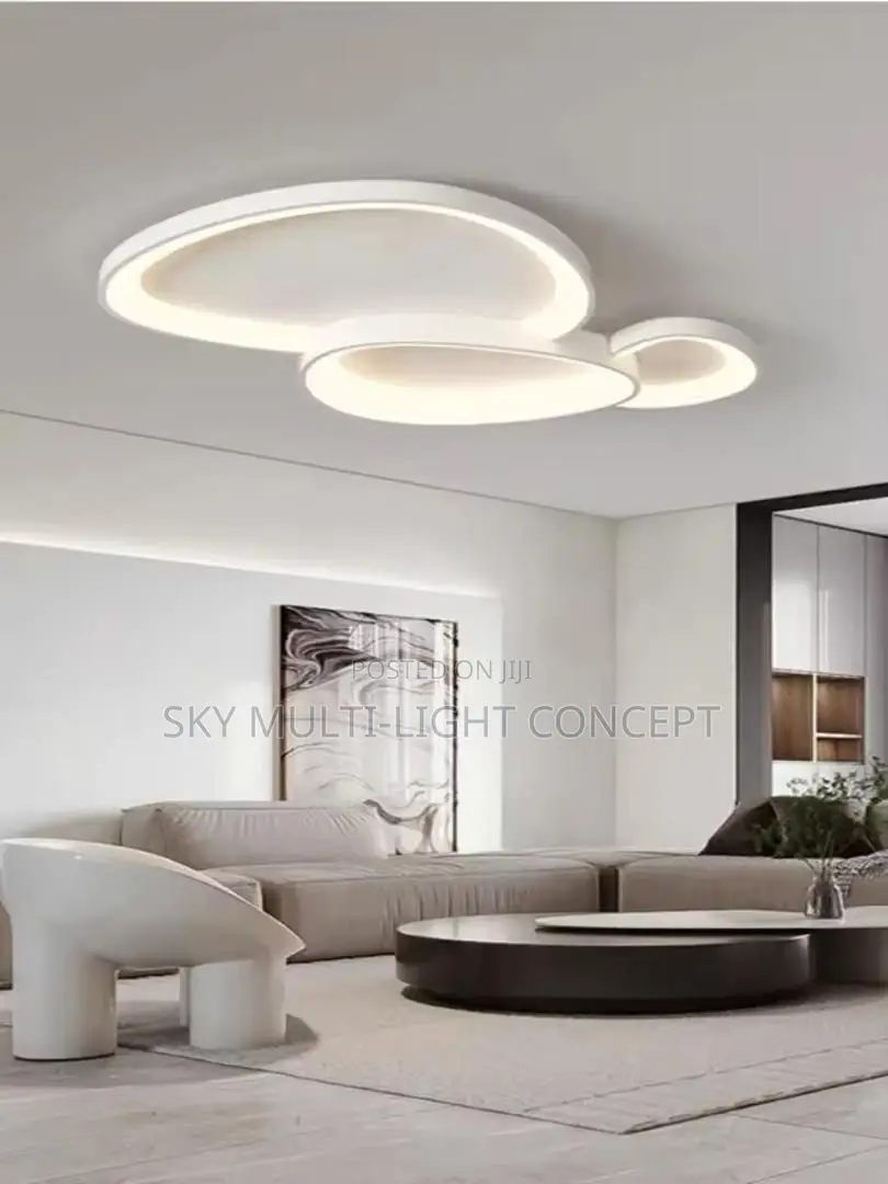 Modern LED Ceiling Flush White Body