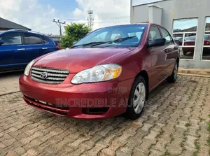 Toyota Corolla Sedan 2003 Red