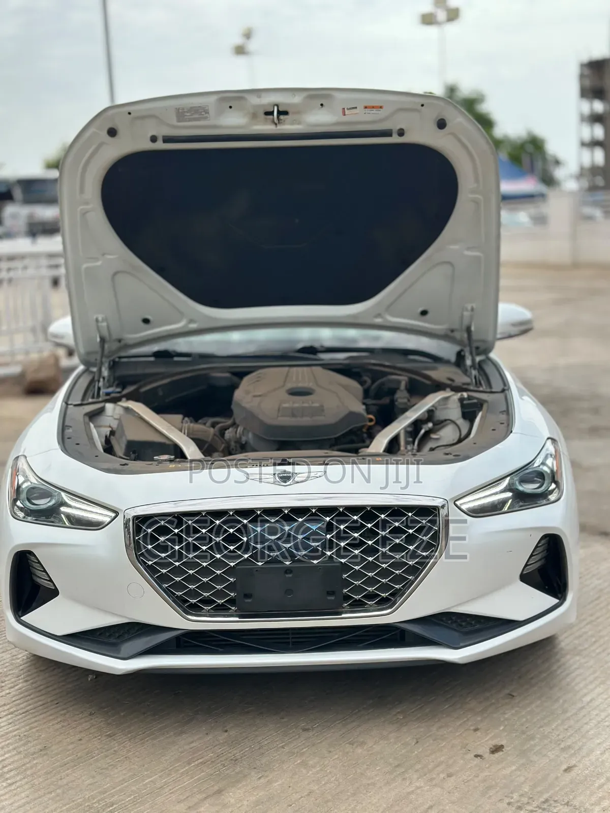 Hyundai Genesis 2019 White