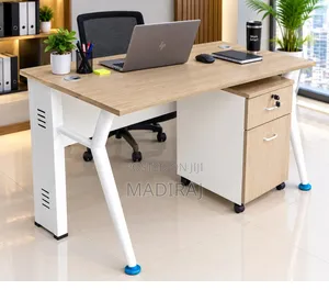 Home & Office Table With Side Drawer