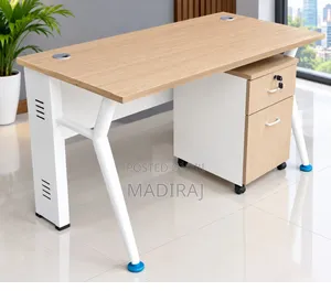 Home & Office Table With Side Drawer