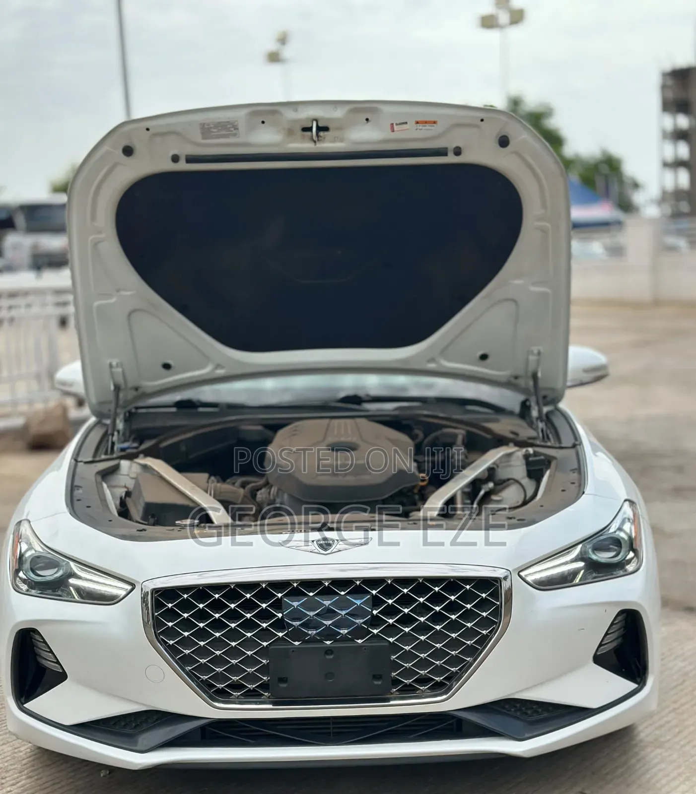 Hyundai Genesis 2019 White
