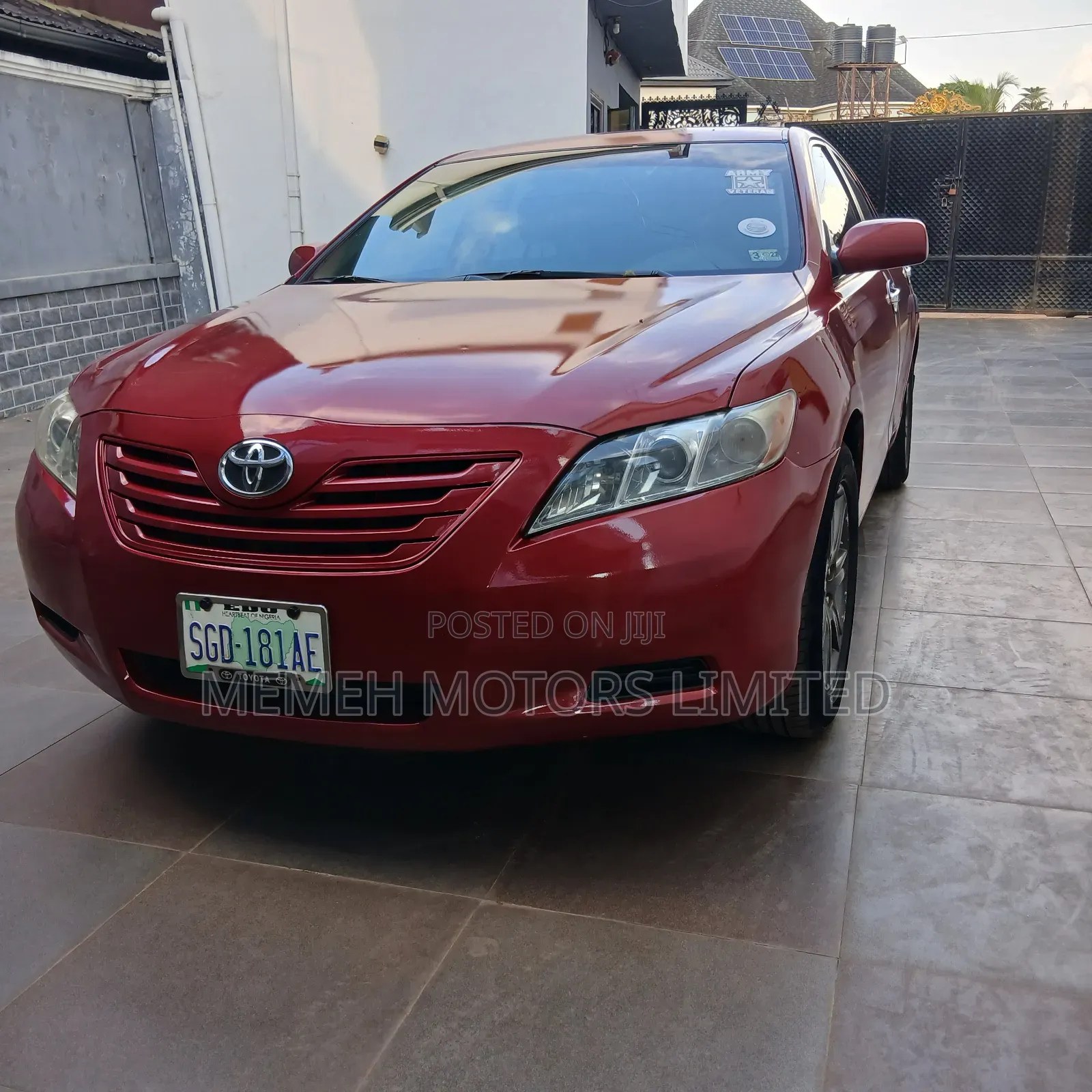 Toyota Camry 2007 Red