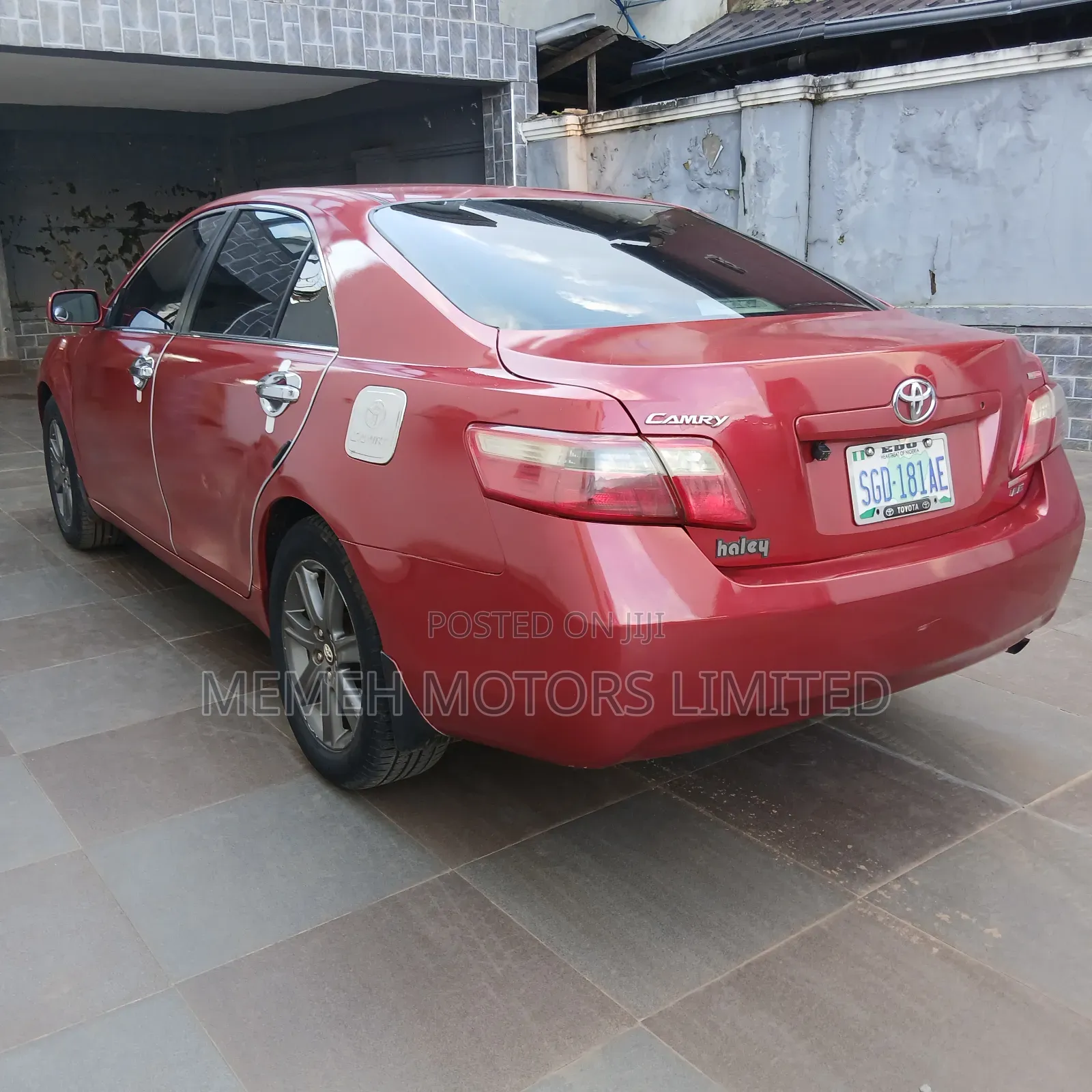 Toyota Camry 2007 Red