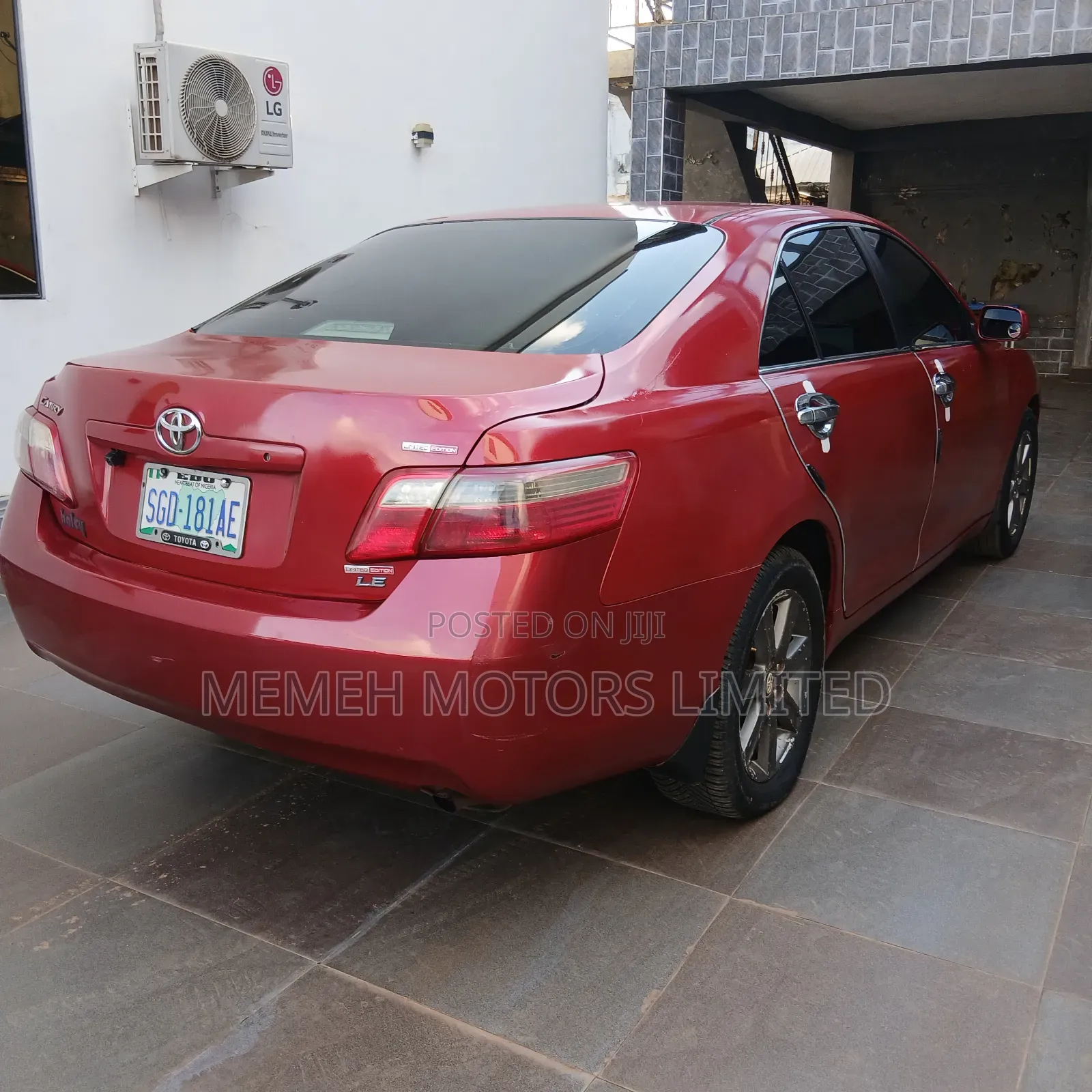 Toyota Camry 2007 Red