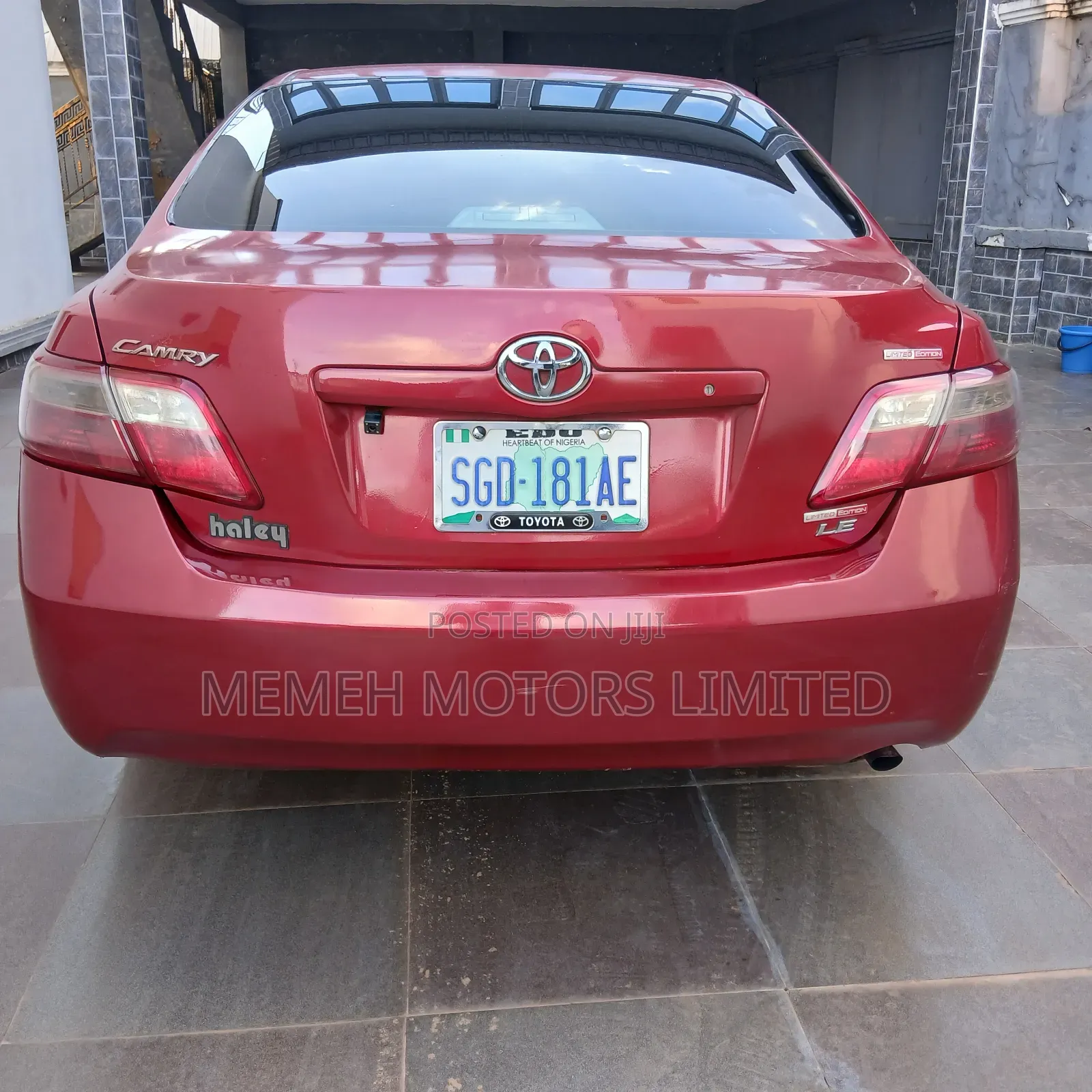 Toyota Camry 2007 Red