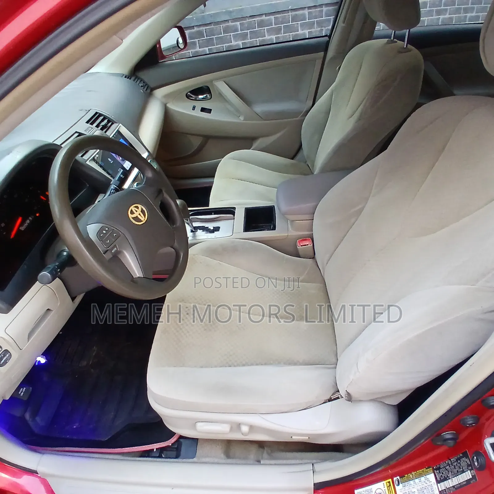 Toyota Camry 2007 Red