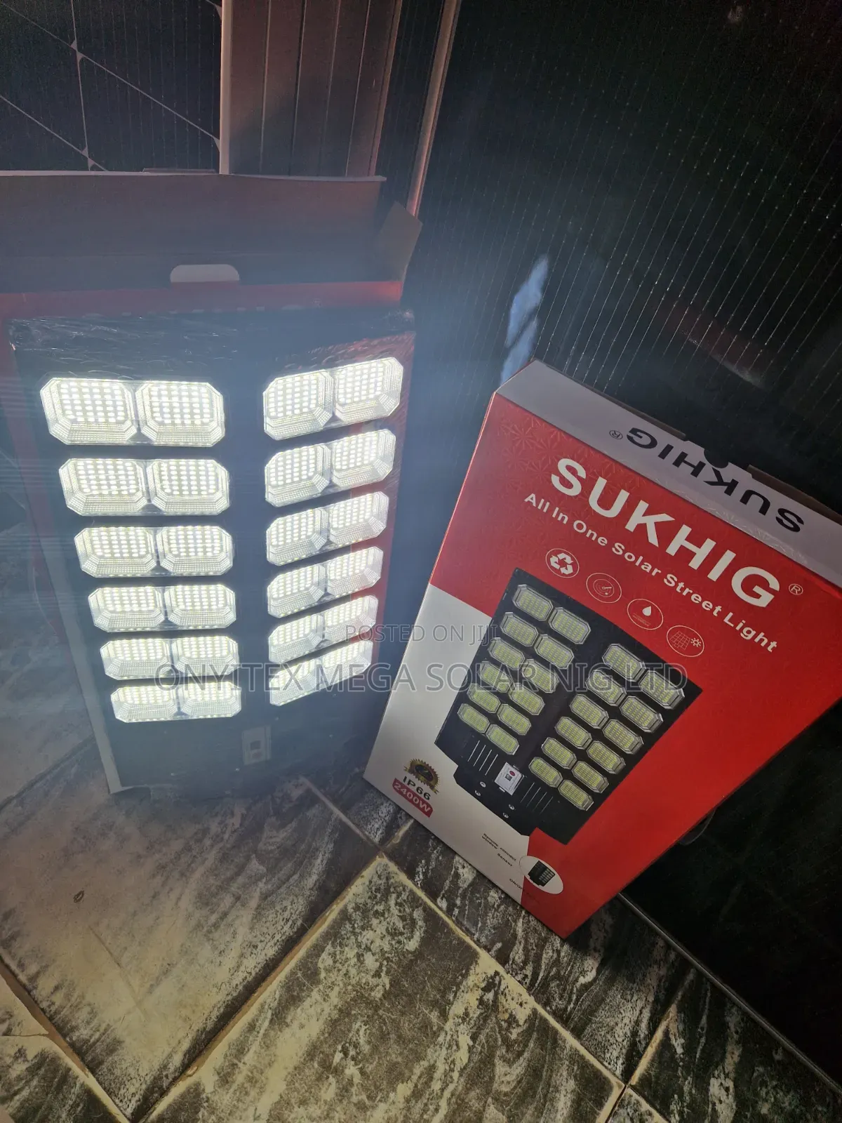 Sukhig Solar Street Light LED 2400watts With Warranty