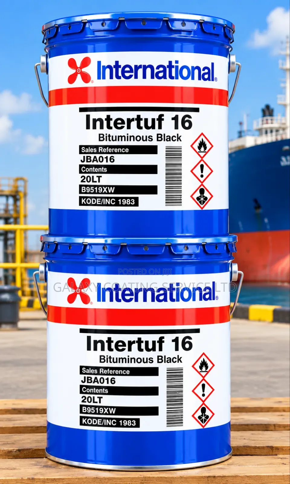 International Intertuf 16(bituminous Black)