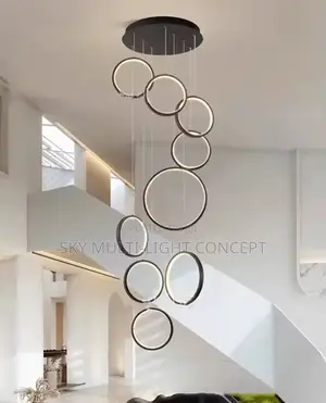 Modern Dine Pendant Ring Lights Indoor Lighting
