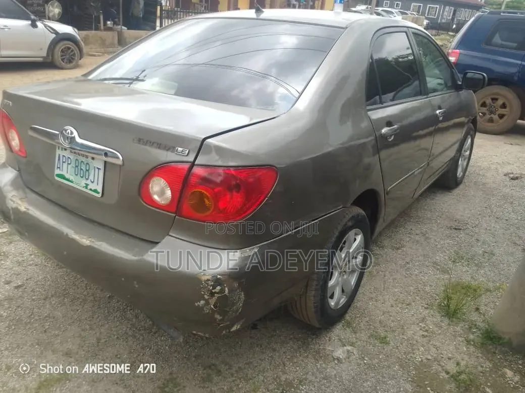 Toyota Corolla 2006 Gray