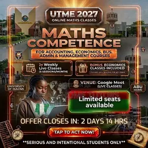 Utme 2027 Maths Competency Tutorials