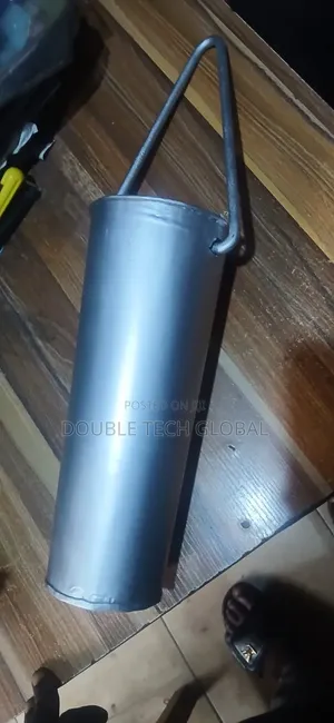 Oil Sampling Can / Fuel Dipping Can / Tank Thief Sampler - Galvanized