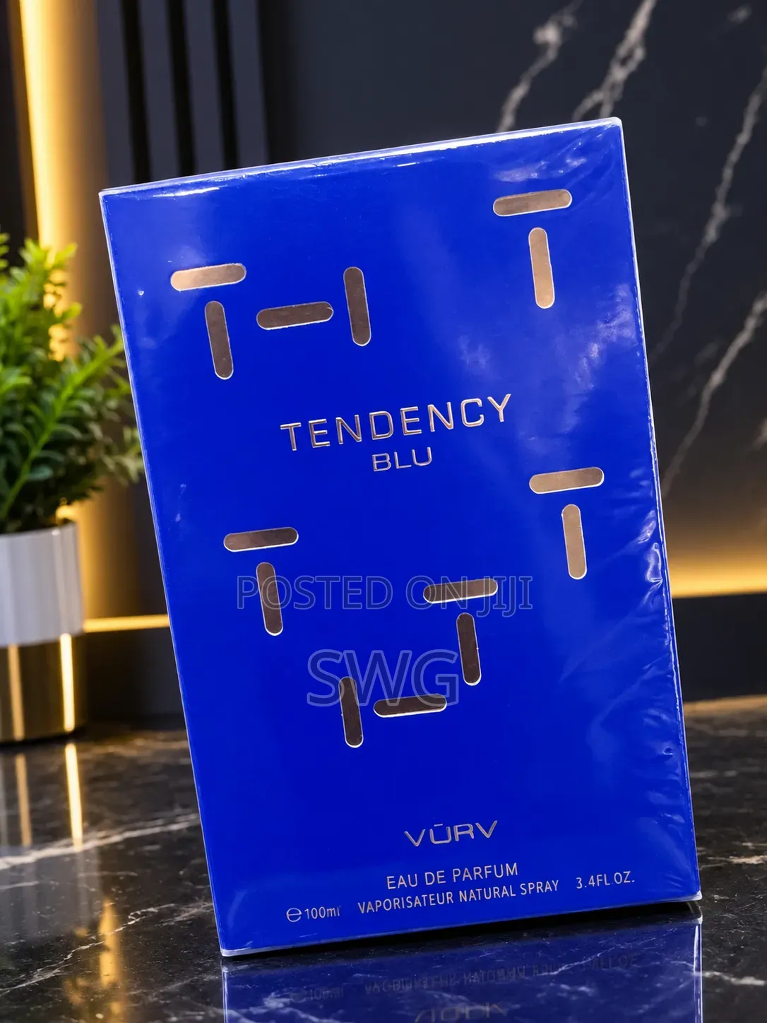 Vurv Tendency Blu Perfume 100ml – Original, New
