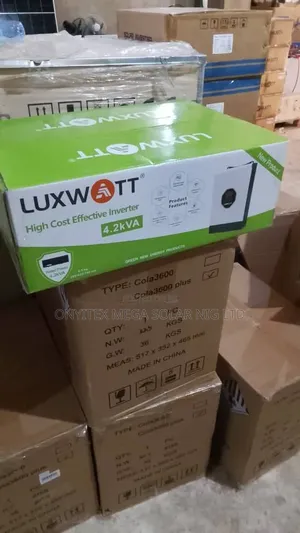 Luxwatt Solar Inverter 4.2kva 24v Hybrid With Warranty