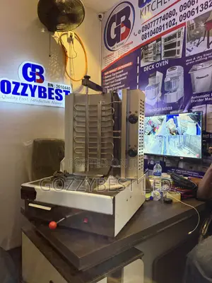 Electric Shawama Machine Double Burner