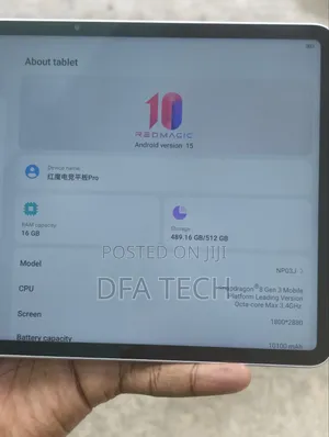ZTE nubia RedMagic Nova 512 GB Silver