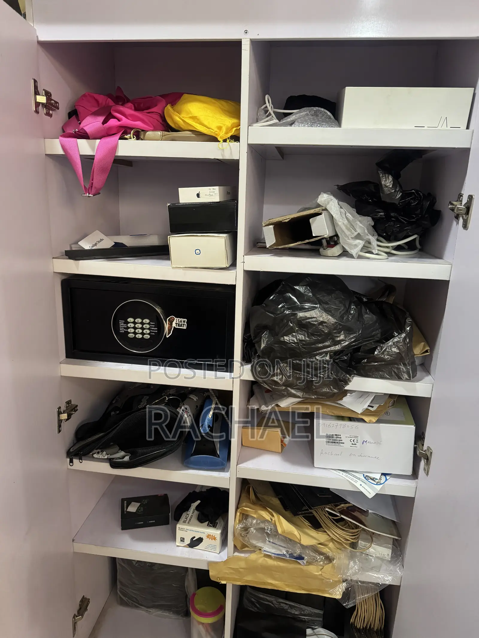 Wardrobe and Desk Setup
