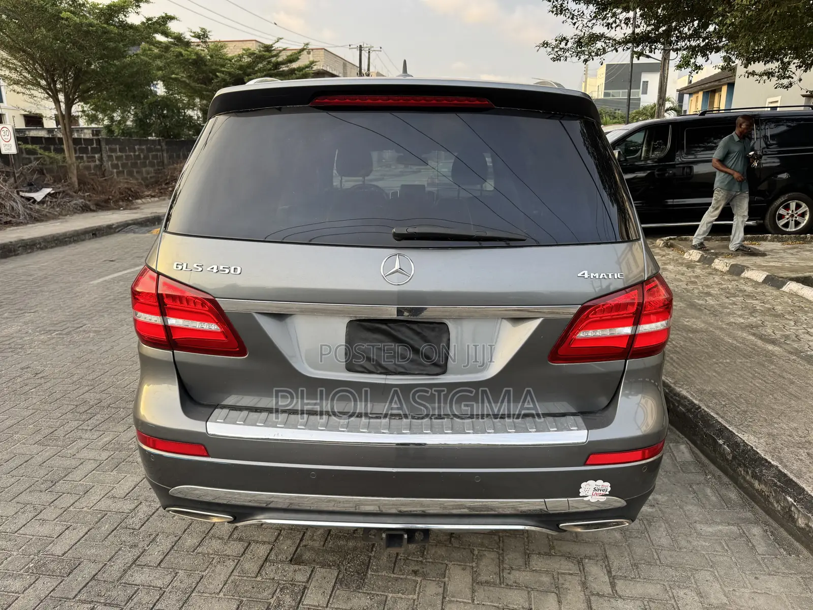Mercedes-Benz GLS-Class GLS450 4Matic 2017 Gray